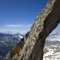 Alpinisme refuge Robert Blanc